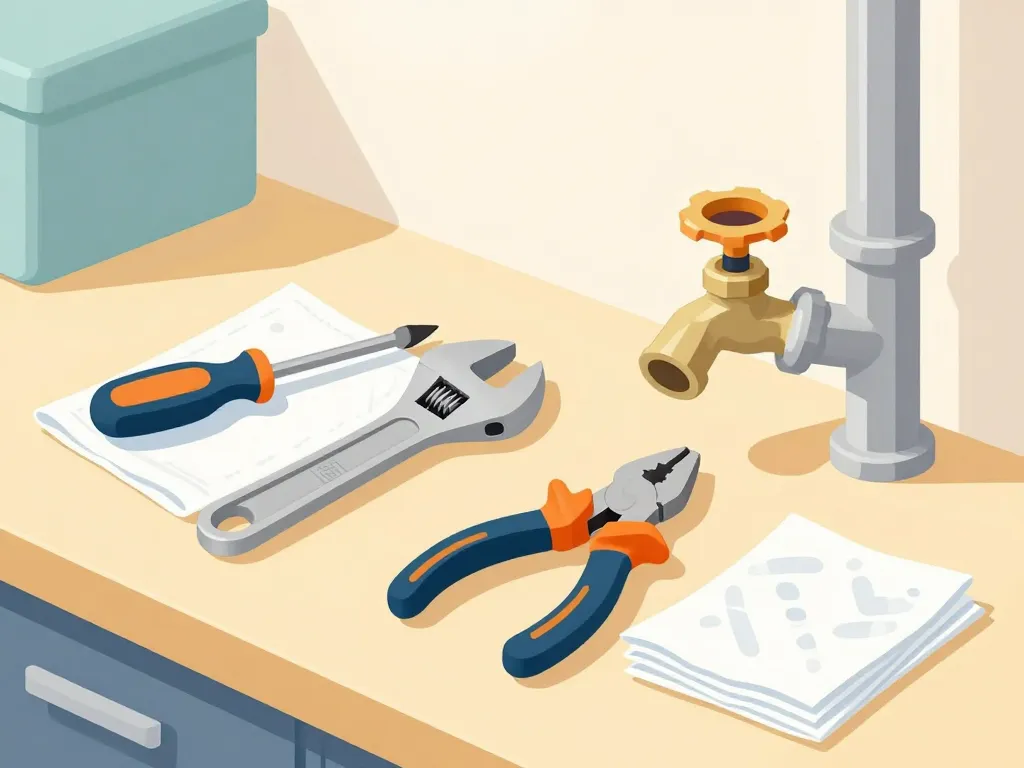 préparer comment remplacer un robinet autoperceur outils sécurité