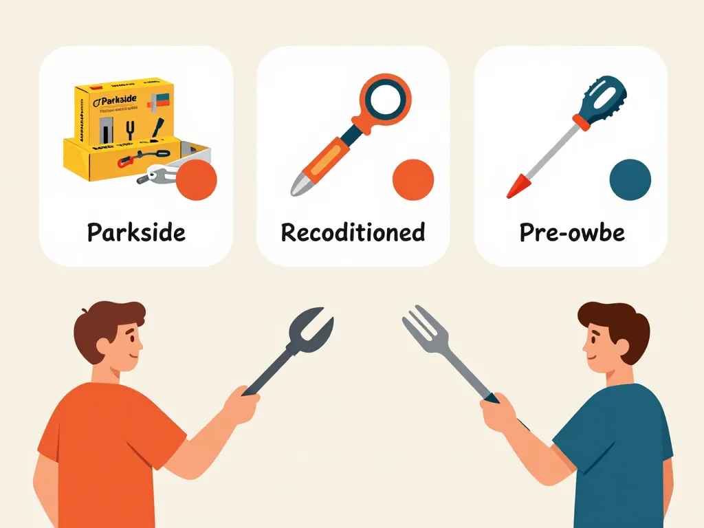 Différents outils Parkside destockage neuf reconditionné
