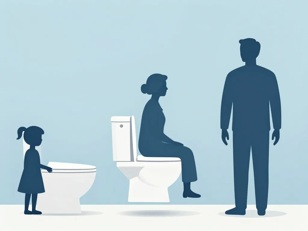 Hauteur WC suspendu famille seniors enfants