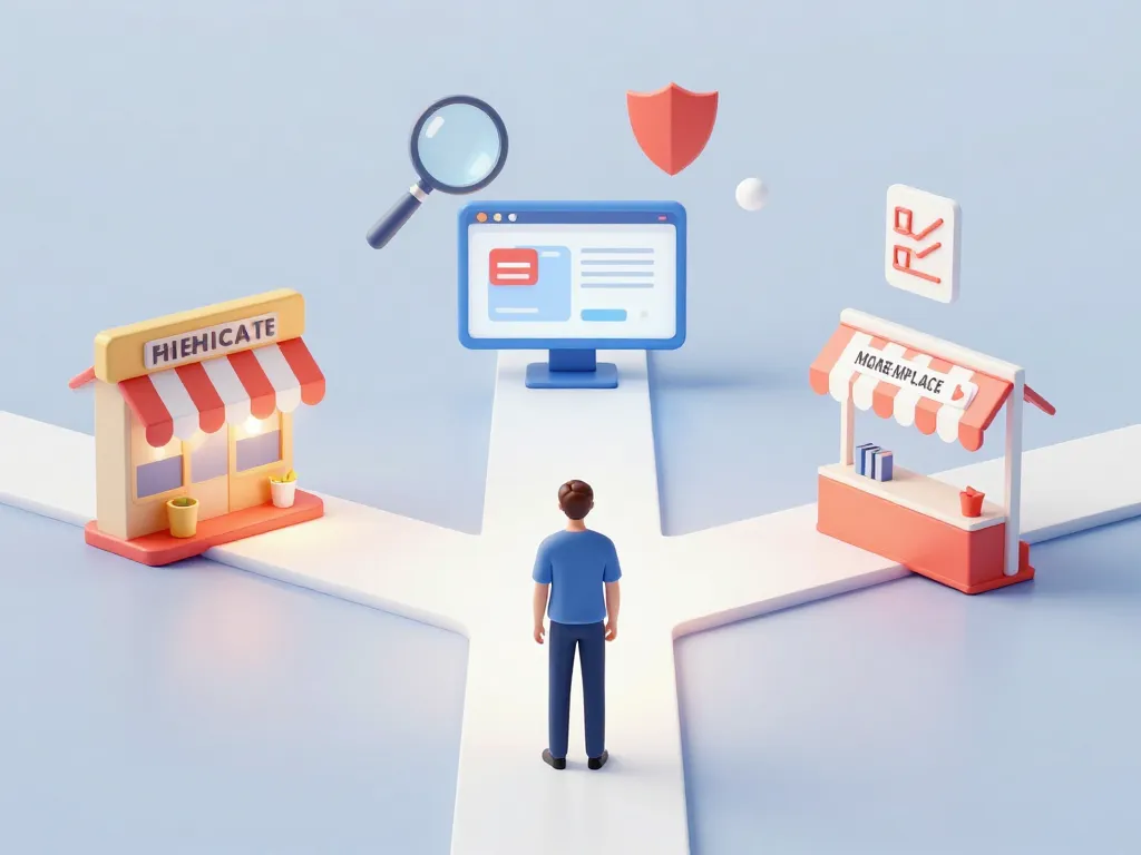 Choix magasin web marketplace parkside destockage