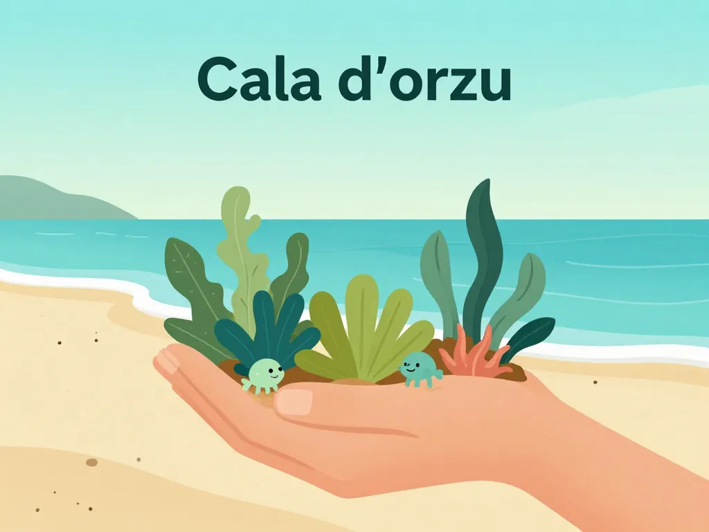 plage de cala d'orzu respect milieu naturel