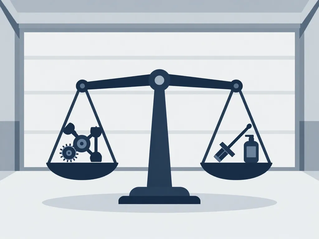 Revêtement pour sol garage, critères comparaison résistance, sécurité, entretien