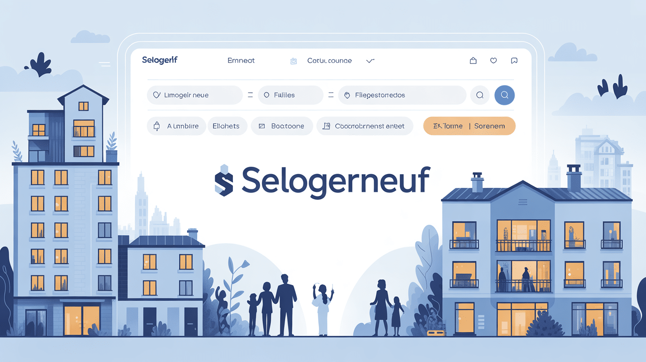 Illustration selogerneuf plateforme immobilier neuf