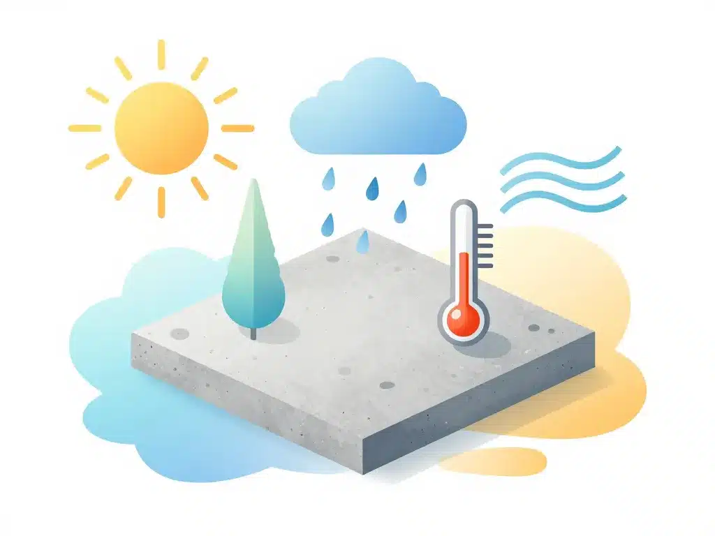 facteurs influencent temps de sechage beton