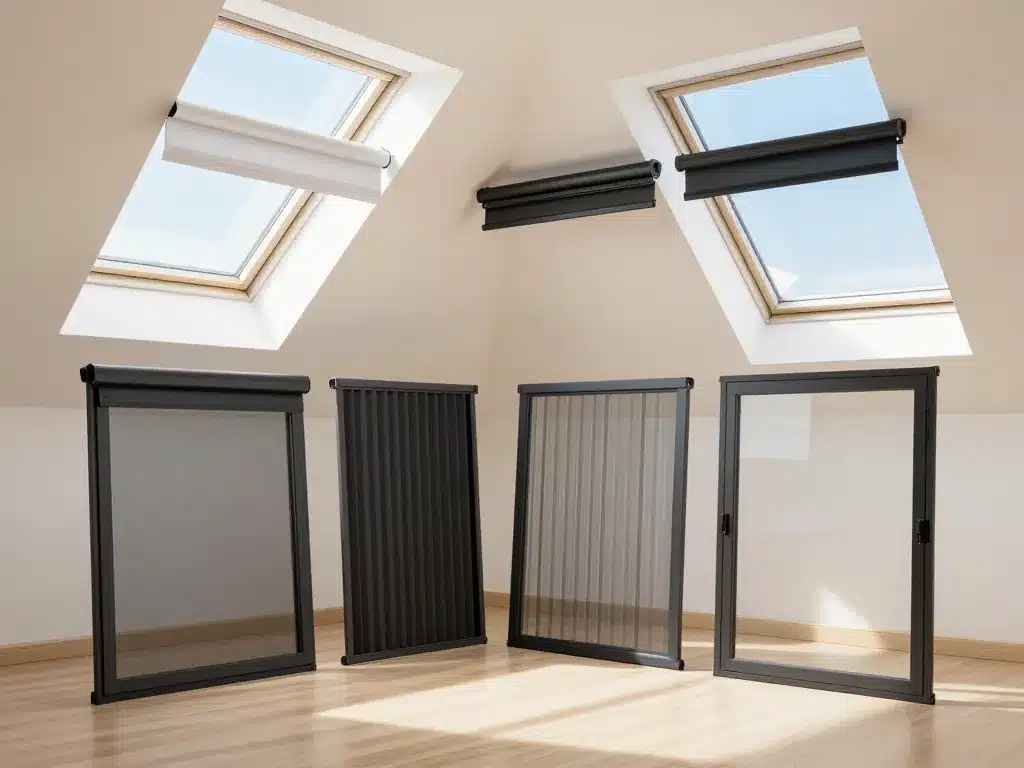 différents modèles de moustiquaire velux pour fenêtre de toit