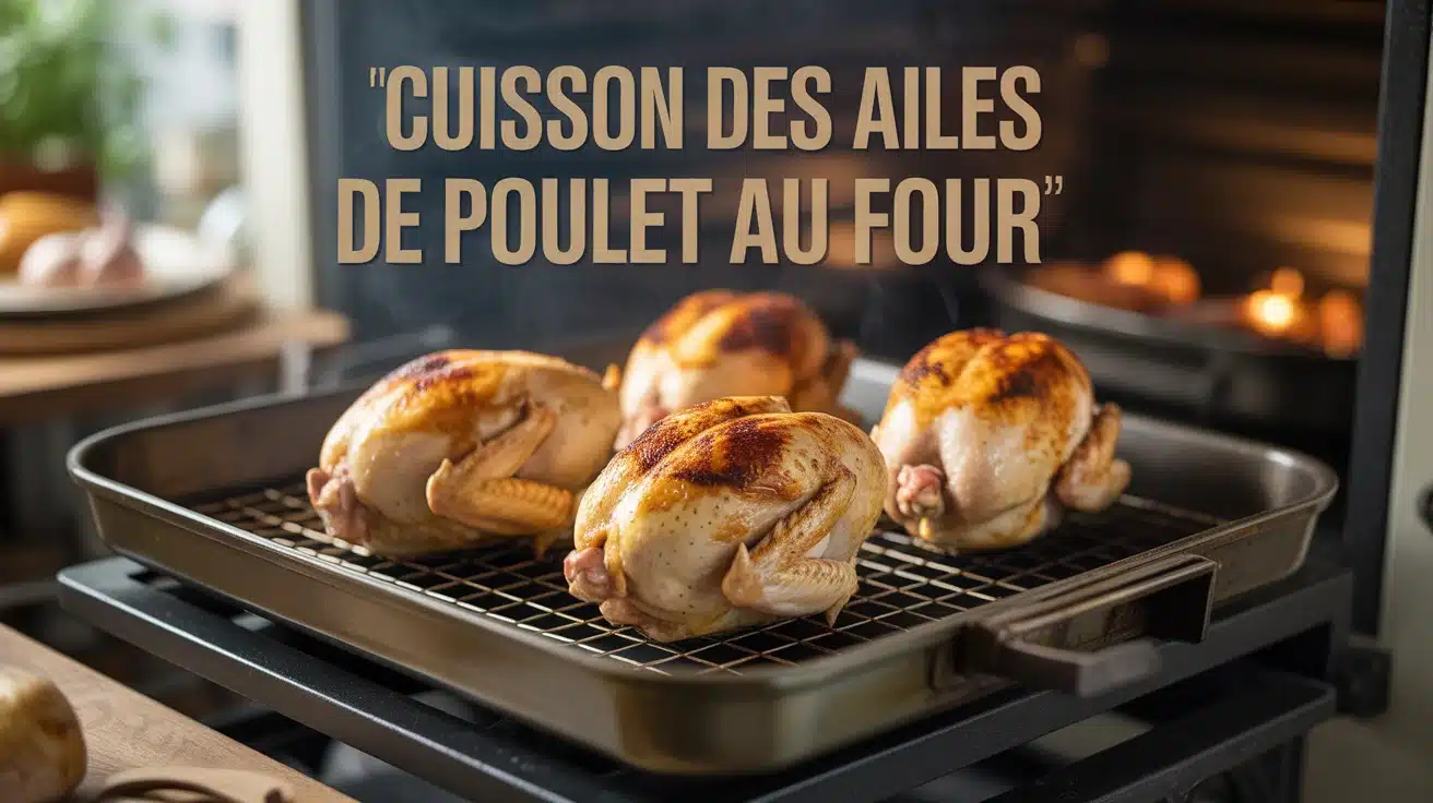 Ailes de poulet dorées et croustillantes au four