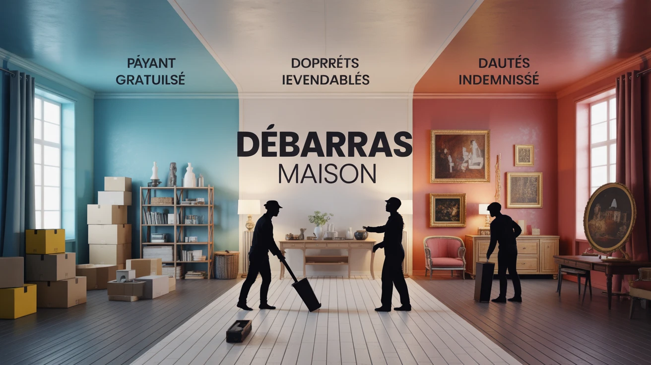 debarras maison trois formules ouvriers