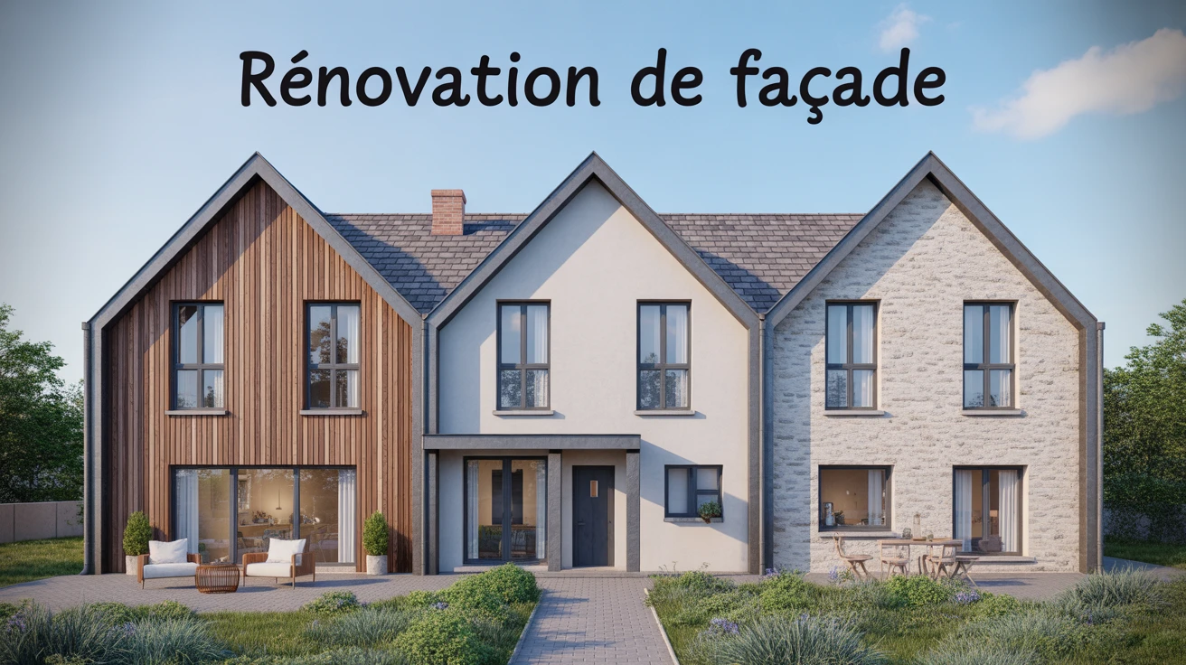 solutions rénover ou embellir façade bardage enduit pierre