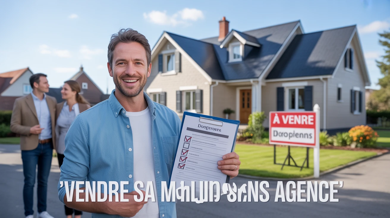 Vente maison sans agence illustration