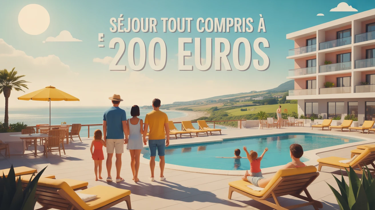 voyage 200 euros tout compris hôtel piscine famille