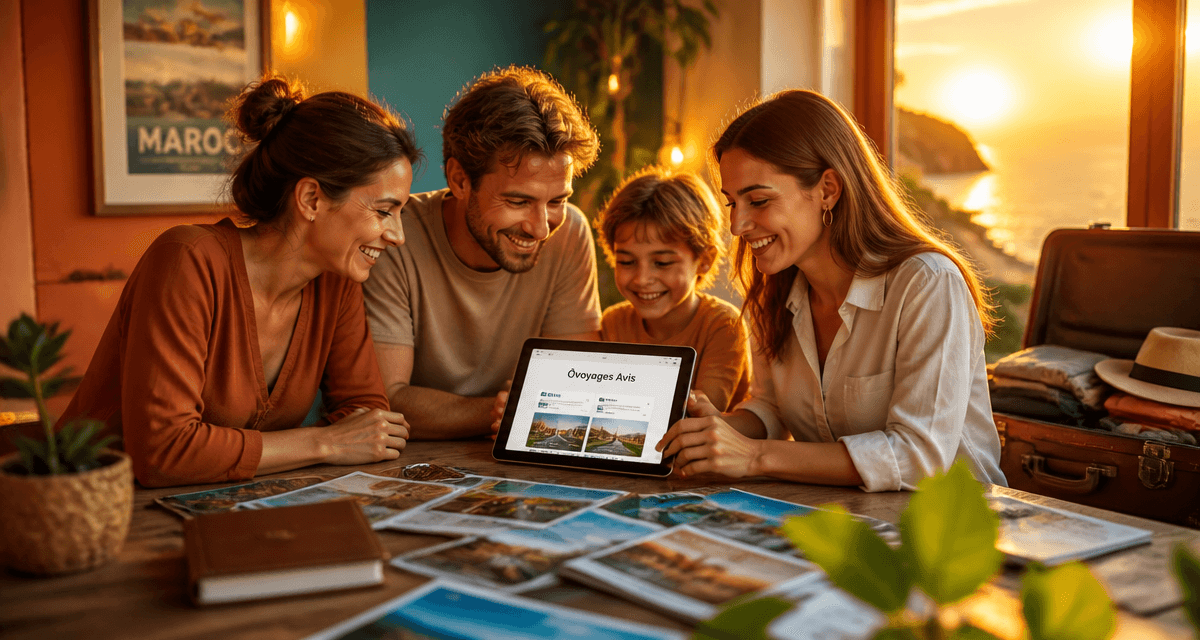 o voyage avis famille tablette brochures