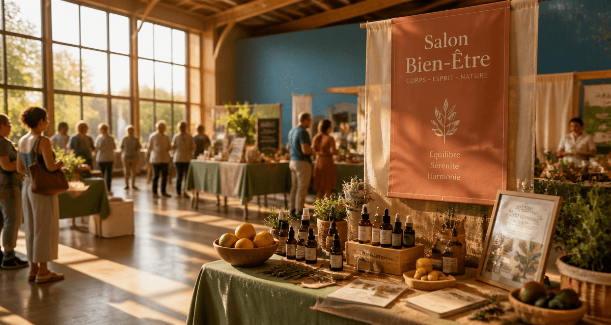 Salon bien etre ce week end stands huiles essentielles