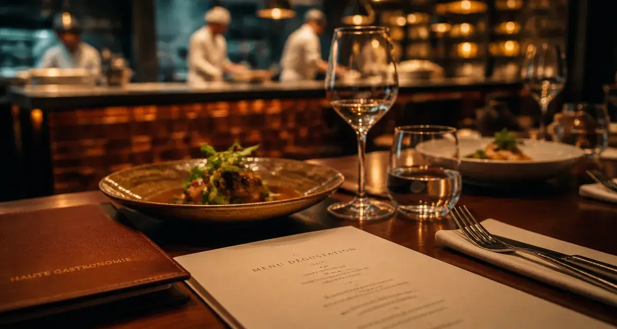 Lille restaurants gastronomiques : menu étoilé dans une salle gastronomique