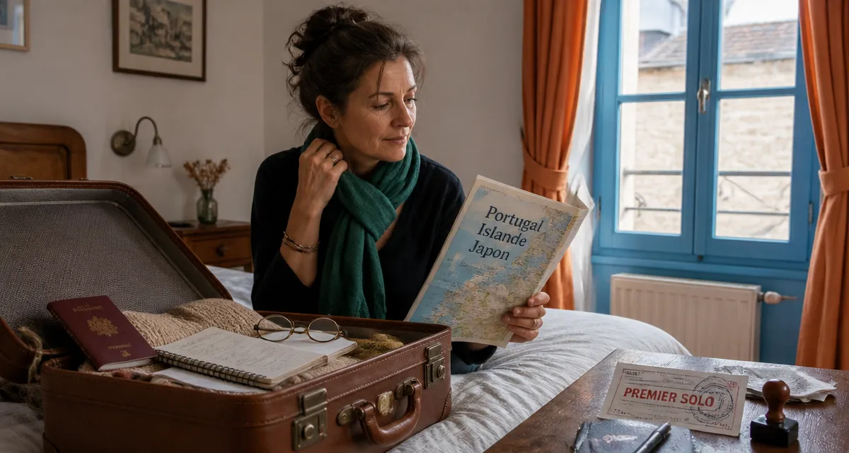 Voyager seule femme 50 ans : valise, passeport et première aventure en solo