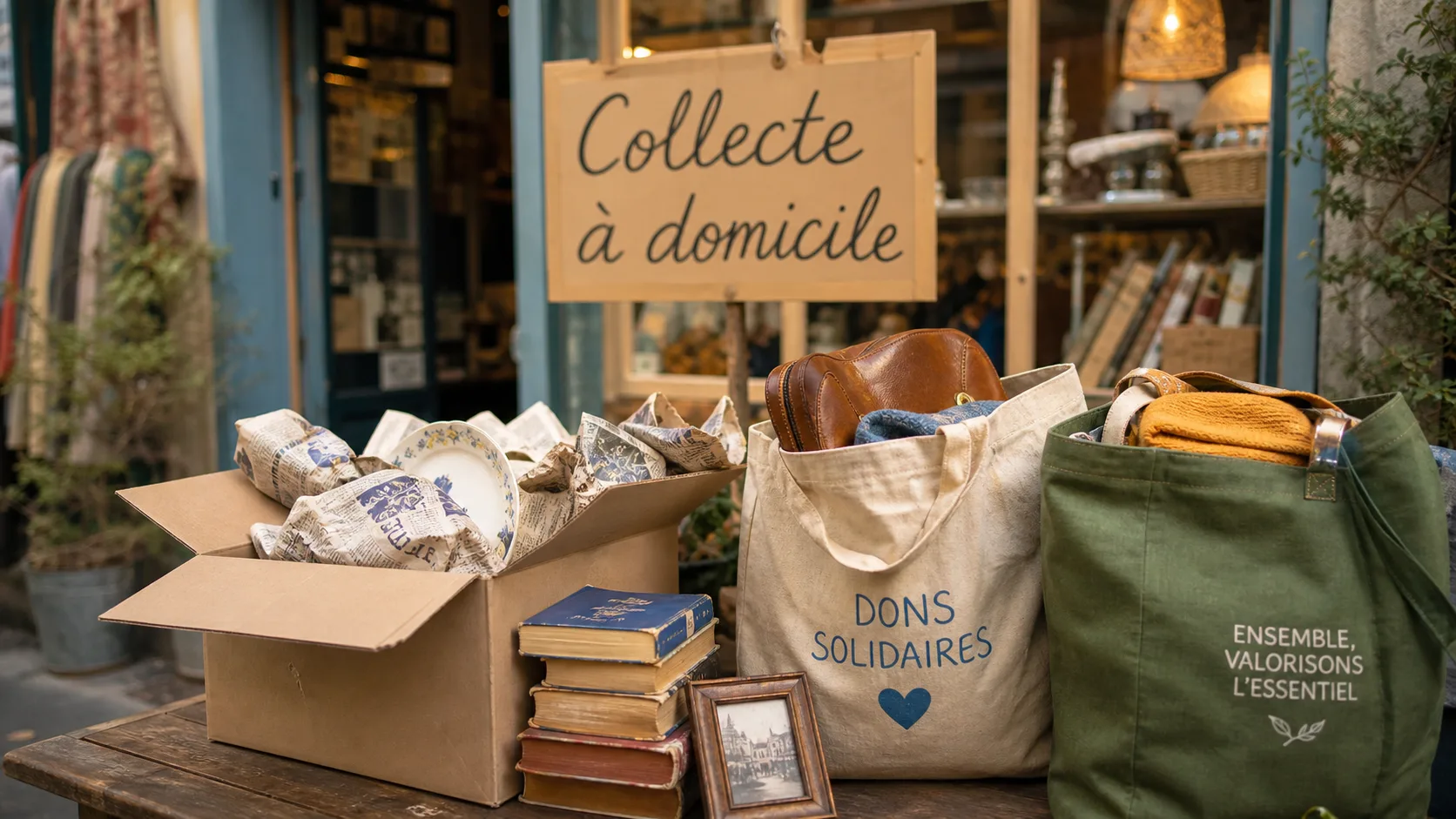 La ressourcerie meaux : dons d’objets et collecte à domicile