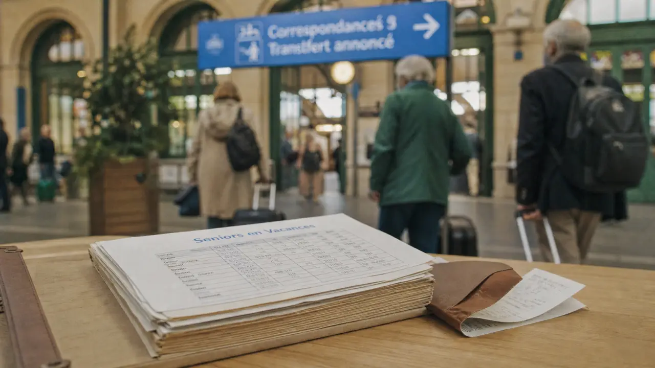 ANCV seniors en vacances destinations 2025 : dossier papier en gare