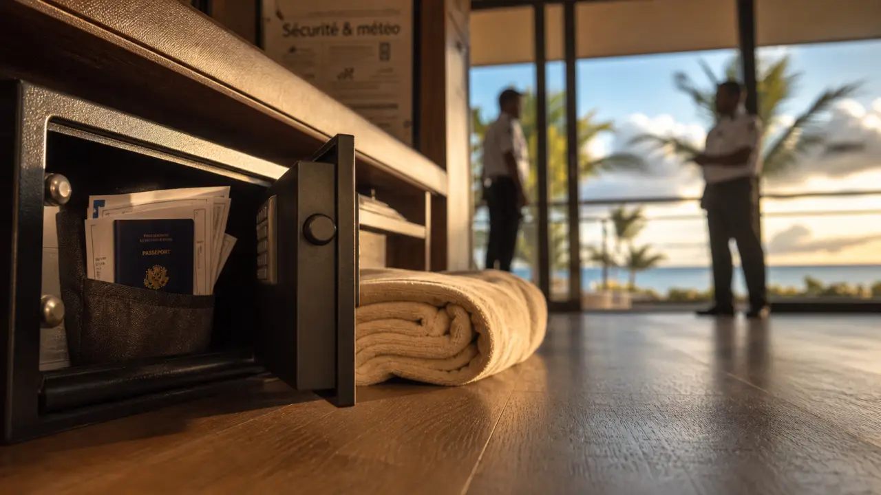Île Maurice sécurité : passeport et copies dans un coffre à l’hôtel, conseils avant le départ