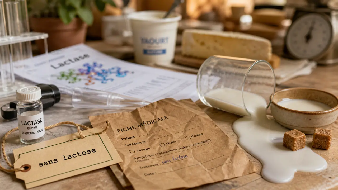 Le lactose c est quoi : étiquette sans lactose, lait, digestion