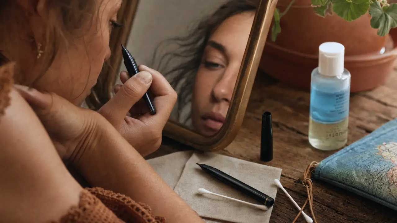 Tuto eye liner : tracer un trait fin et corriger les bavures