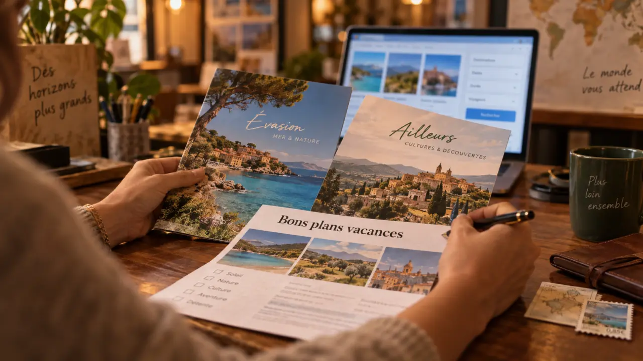 Bons plans vacances : comparer le coût total avant de réserver