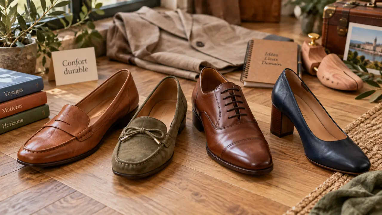 Chaussures de ville femme : quatre styles pour élégance et confort