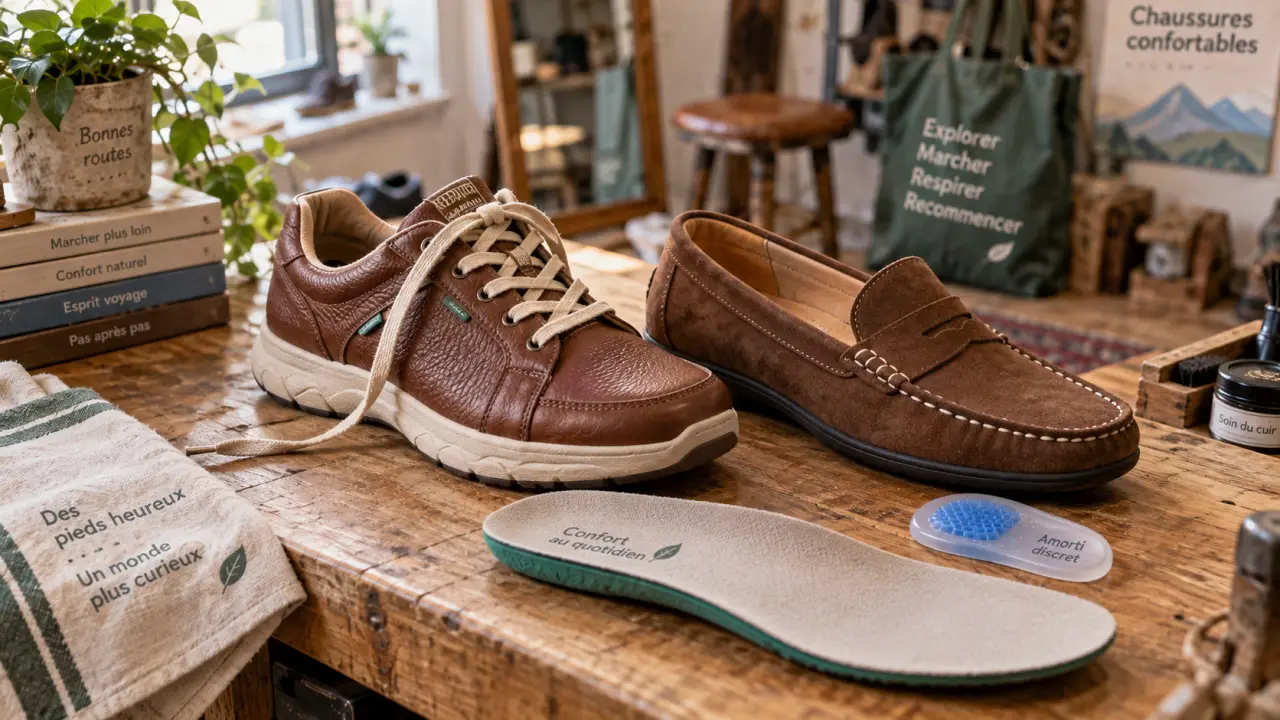 Chaussures femme confortables et élégantes, baskets et mocassins confort toute la journée