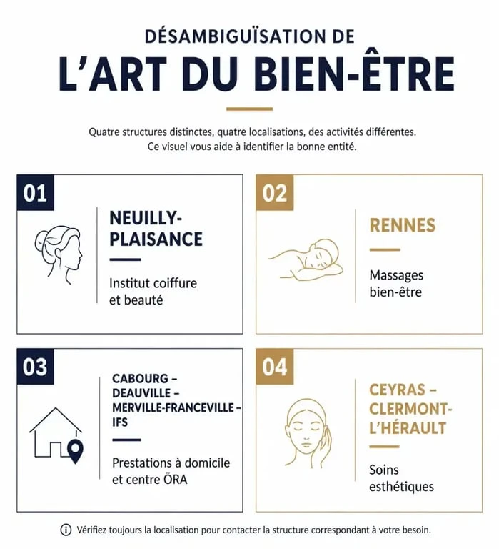 L’Art du Bien-Être selon les villes et les types de prestations