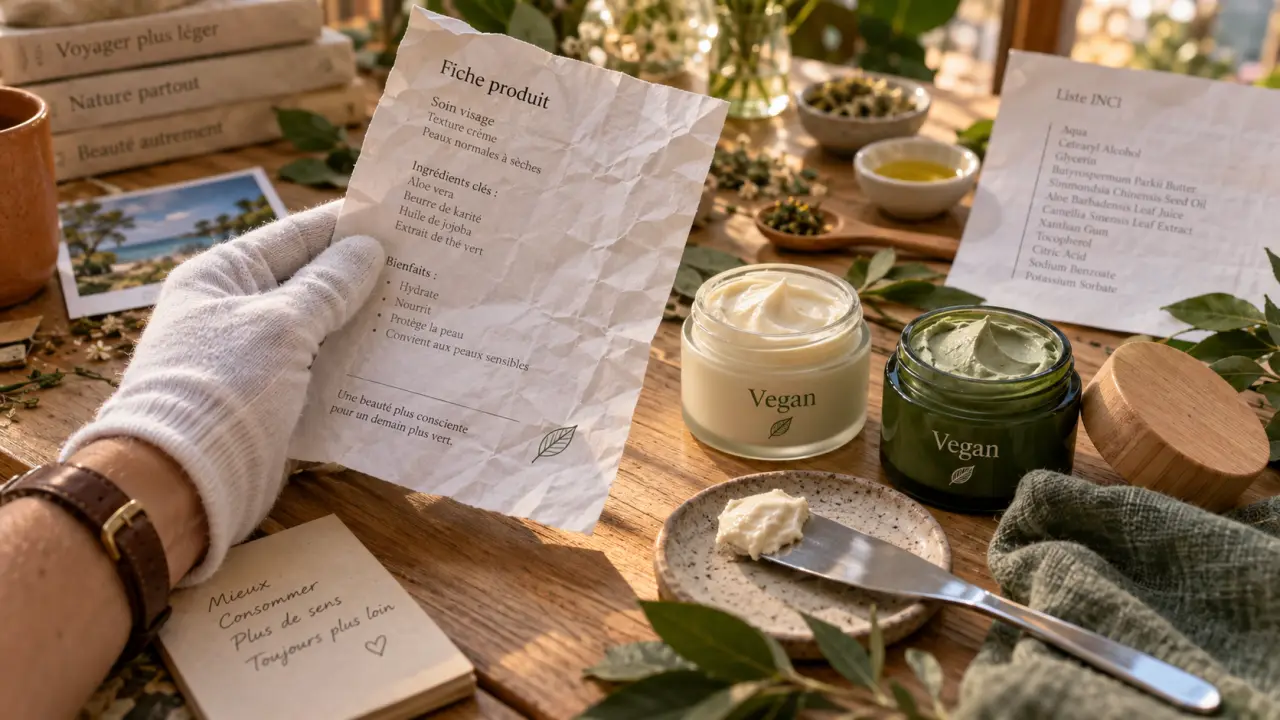 Soin visage vegan : vérifier formule, labels, tolérance