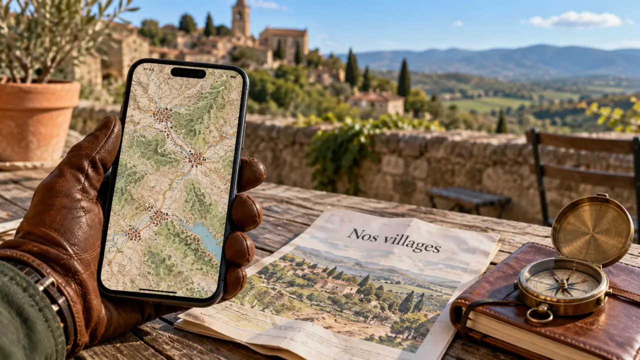 Plus beaux villages de france carte pour repérer sans détours