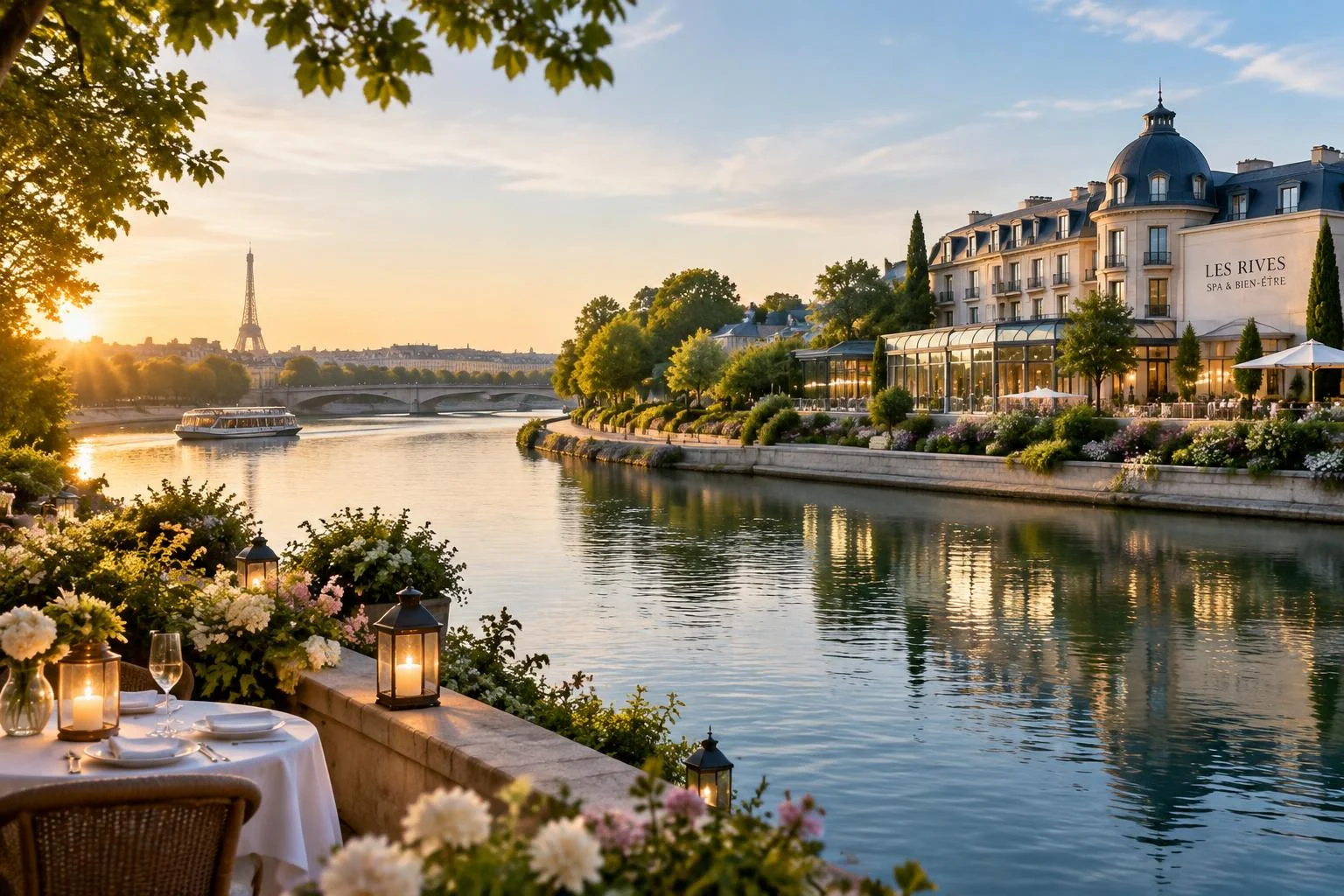 Spa au bord de la Seine : détente à 40 min de Paris